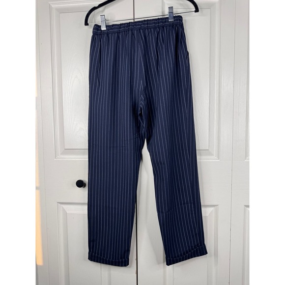 Women's Light Before Dark Navy Blue Striped Formal Pants Size XS - Picture 5 of 9